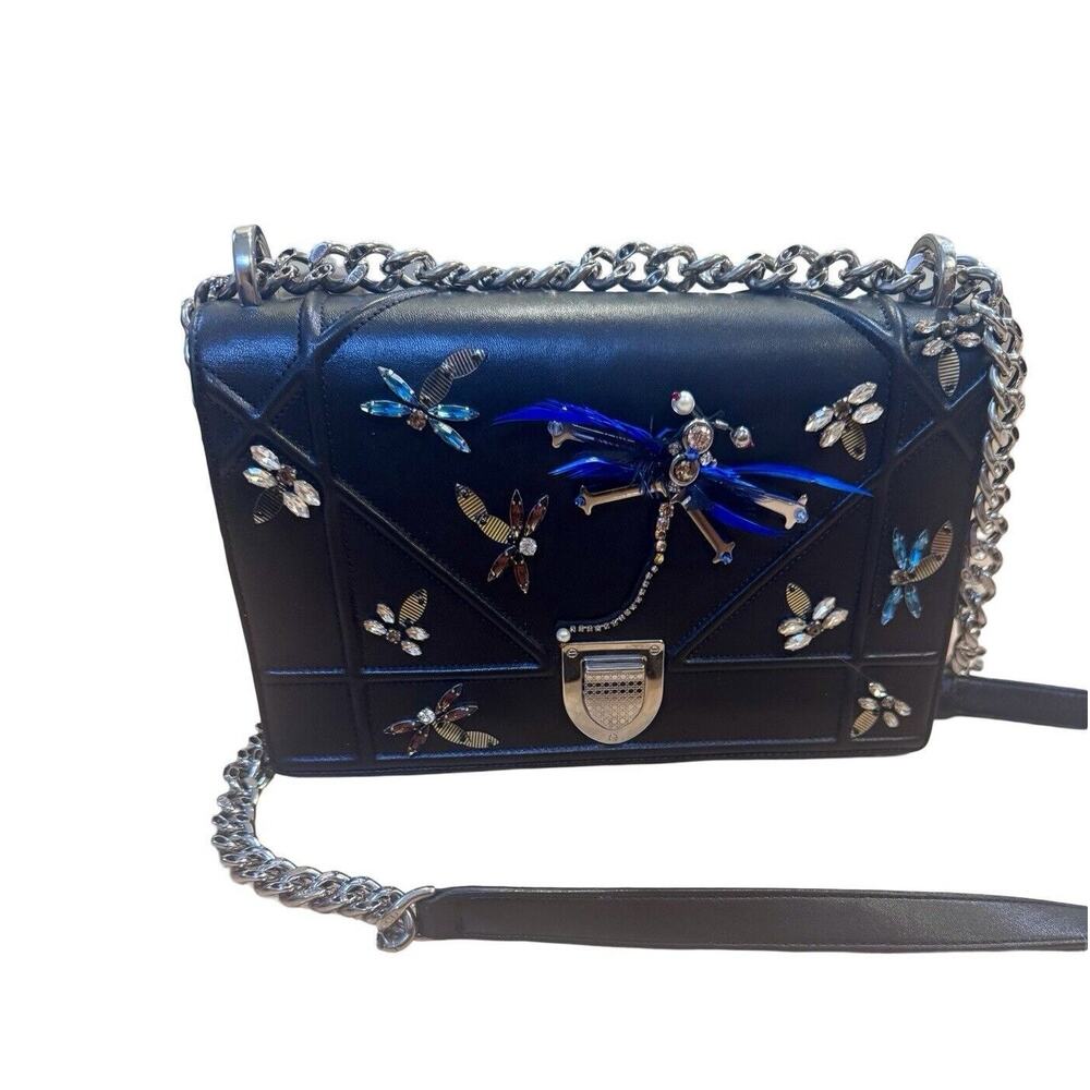Christian Dior Diorama with Dragonfly Embellishments – Limited Edition EUC COA